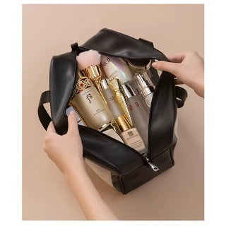 Kit 3 Necessaries Transparente WashBag